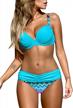 stunning push up bikini swimsuit for women with padded cups - perfect poolside attire logo