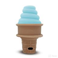 🍦 magical mint sweetooth teething toy - ice cream cone shape logo
