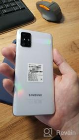 img 6 attached to Get Unlocked Samsung Galaxy A71 A715F Dual SIM LTE for International Use - 128GB Prism Crush Blue - No US Warranty