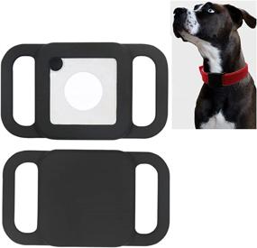 img 4 attached to 🐶 Claiol Silicone Case for Tile Mate (2020 & 2018), Innovative Tile Mate Case for Dog Collar or Pet Collar. (Black)