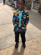 img 1 attached to 👔 Feisty and Fashionable: OppoSuits Crazy Suits for Boys - Vibrant Prints and Unique Styles! review by Paul Opoku