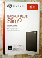 img 2 attached to 🔜 Seagate Backup Plus Slim STHN2000400 2TB Portable Hard Drive - Black: Your Reliable External Storage Solution review by Su San ᠌