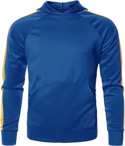 img 2 attached to 🧥 High-Quality Shoulder Zip-Up Jacket for Men - Activewear