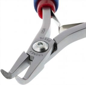 img 4 attached to Tronex P751S Bent Nose Pliers With Fine Serrated Tips And Ergonomic Long Handles