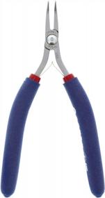 img 1 attached to Tronex P751S Bent Nose Pliers With Fine Serrated Tips And Ergonomic Long Handles