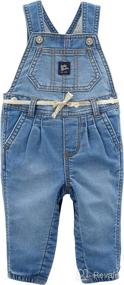 img 2 attached to Adorable OshKosh B'Gosh Baby-Girls 👶 World's Best Overalls for Trendsetting Tots!