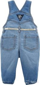 img 1 attached to Adorable OshKosh B'Gosh Baby-Girls 👶 World's Best Overalls for Trendsetting Tots!