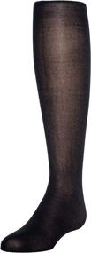 img 3 attached to 👧 Stylish and Comfortable Trimfit Girls Sheer Toe Pantyhose with Spandex - 3 Pack Kids Tights