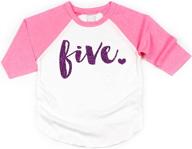 bump beyond designs birthday outfit girls' clothing : tops, tees & blouses logo