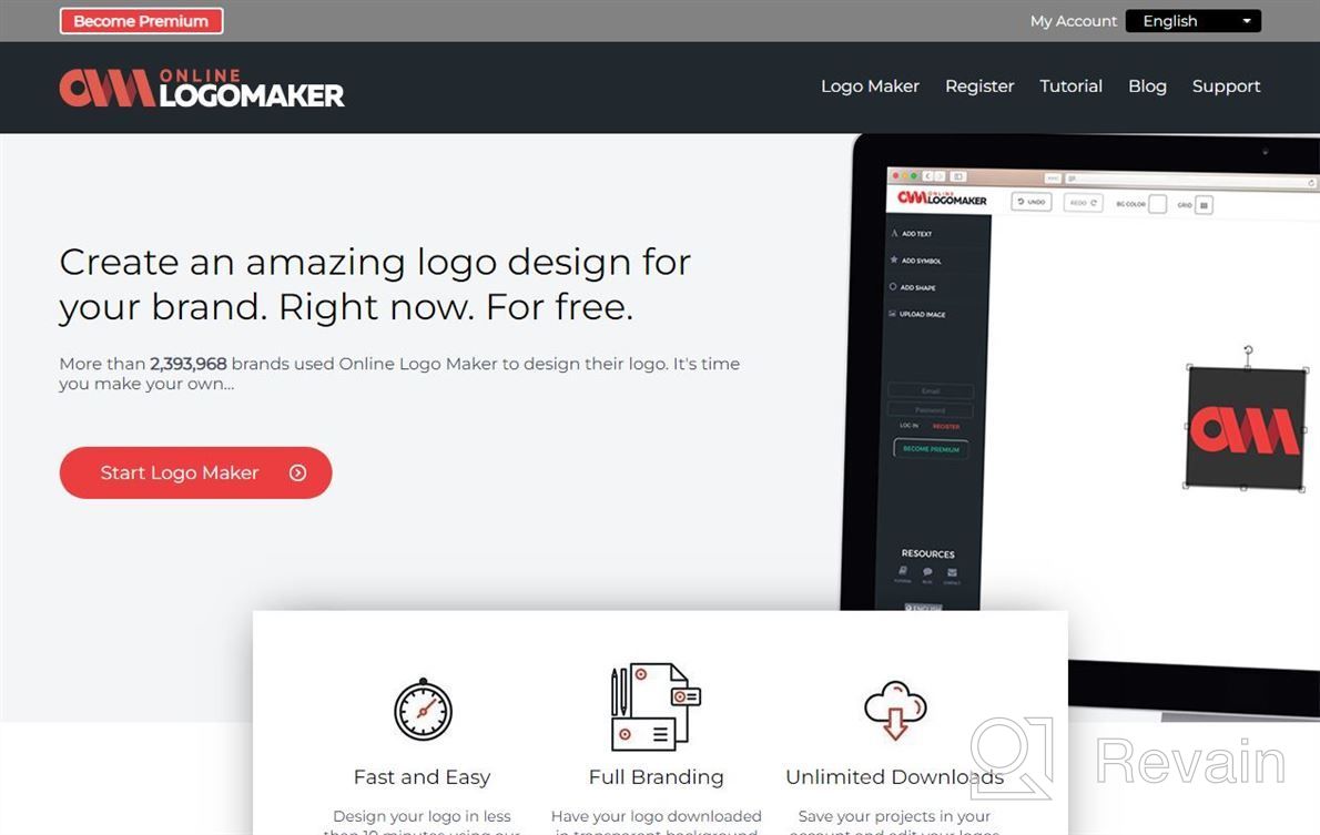 img 1 attached to Online Logo Maker review by Darryl Pendall