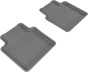 img 4 attached to 🔲 Custom Fit Gray Kagu Rubber All-Weather Floor Mat for Select Buick LaCrosse Models by 3D MAXpider