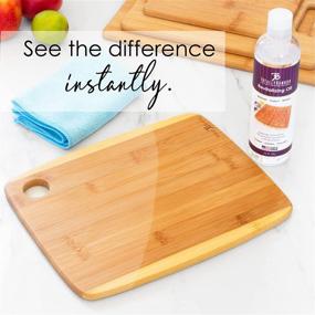 img 1 attached to Food-Grade Revitalizing Mineral Oil: Nourish Your Bamboo and Wood Cutting Boards and More! | Made in the USA | 10oz Bottle