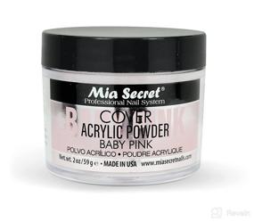 img 4 attached to 👶 Mia Secret Baby Pink Cover Acrylic Powder - 2 oz.