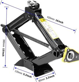 img 3 attached to WONGWAI Scissor Ratchet Collapsible Capacity