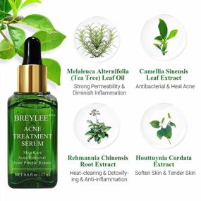 img 2 attached to Tea Tree Acne Treatment Serum For Clear Skin - 17Ml, 0.6Oz - Severe Breakout & Pimple Remover, Repairing