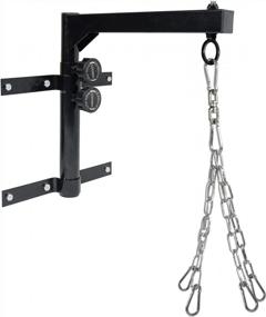 img 4 attached to Yes4All Heavy Bag Hanger Wall Mount With Chain - SROGZ, 15.75X13.50X2.5" - Improved SEO Product Name