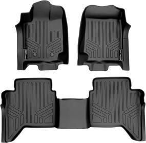 img 4 attached to MAXLINER Weather Custom Compatible 2015 2018 Interior Accessories for Floor Mats & Cargo Liners