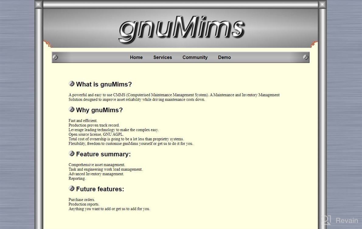img 1 attached to gnuMims review by Matthew Thorndike