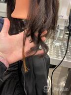 img 1 attached to 20"-22" 100% Human Hair Mannequin Head - Perfect For Hairdresser Training & Practice Cutting Braiding With Free Clamp Holder 92022LB0214 review by Ken Ayo