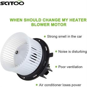 img 1 attached to 🔥 SCITOO AC Heater Blower Motors - Perfect Fit for Jeep Liberty & Wrangler (2002-2007)