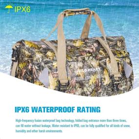 img 3 attached to WILD HEART Waterproof Travel PVC500D