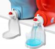 keep your laundry room clean with design sud station's heavy-duty detergent tray and cup holder - 2 pack logo
