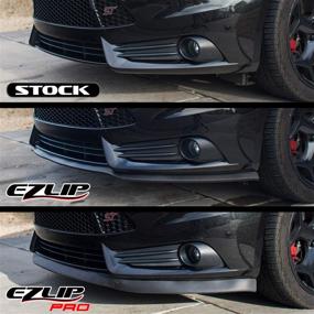 img 3 attached to 🚗 Upgrade and Personalize Your Car with EZ Lip PRO 2-Inch Lip Spoiler, the Original Universal Fit - Black