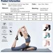 enhance your yoga practice with hylaea women's grip toeless half toe socks for ballet, pilates, barre, and dance logo