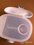 img 1 attached to 🍼 Termichy Baby Formula Dispenser: Portable Container for Travel & Outdoor Activities with Scoop and Carry Handle - 8.8OZ Capacity review by Faliere Jorge