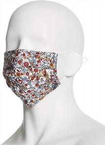img 3 attached to Original Penguin Reusable Pleated Woven Fabric Face Masks - Breathable & Comfortable Protection!