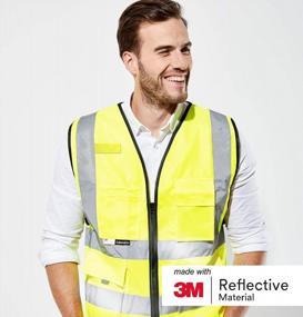 img 3 attached to High Visibility Working Vests With 3M Reflective Material And Multiple Pockets By Salzmann