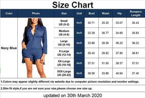 img 1 attached to Jumpsuits Elegant Clubwear Pockets Buttons Women's Clothing : Jumpsuits, Rompers & Overalls