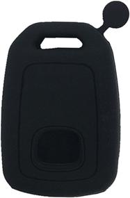 img 3 attached to 🔑 Ezzy Auto Silicone Key Fob Case Key Cover Jacket Holder Protector for 2013-2017 Honda Accord Sports in Black and Navy Blue