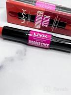 img 1 attached to NYX PROFESSIONAL MAKEUP Wonder Stick Blush With Hydrating Hyaluronic Acid, Dual-Ended Cream Blush Stick - Coral & Deep Peach review by Dani Alvarez