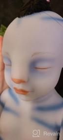 img 7 attached to Lifelike And Realistic: Meet The Vollence 15 Inch Full Silicone Baby Doll - The Perfect Angelic Addition To Your Collection
