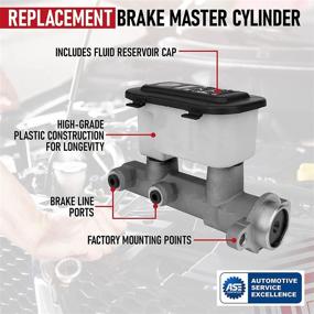 img 1 attached to 🔧 Brake Master Cylinder Replacement for Cadillac, Chevrolet, Dodge & GMC - C1500, C2500, K1500, K2500, Ram 1500, Escalade, Yukon - Replaces M390259, 18021273, 18029967, 4778450