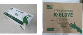 img 1 attached to 💙 Viet Glove Nitrile Exam Disposable Gloves - Bulk Case of 1,000 Gloves (XL, Blue) - Powder-Free, 10 Boxes