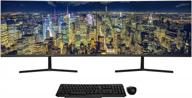 packard bell airframe m27200 27" wireless monitor with 1920x1080p resolution, 75hz refresh rate, vesa mounting, tilt and swivel adjustments, frameless design, and hdmi connectivity logo