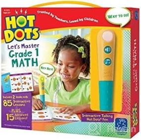 img 2 attached to 📚 Educational Insights Hot Dots 1st Grade Math Set: Let's Master Math! Homeschool & School Workbooks with Interactive Pen, 2 Books, and 100 Lessons for Ages 6+