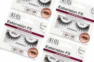 ardell extension fx d curl false eye lashes for widening eyes - 4 pack logo