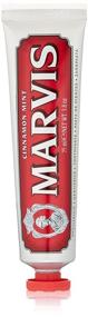 img 4 attached to Marvis Cinnamon 🌿 Mint Toothpaste - 3 Pack