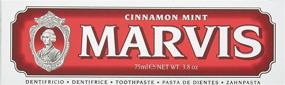 img 3 attached to Marvis Cinnamon 🌿 Mint Toothpaste - 3 Pack