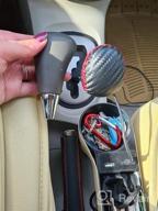 img 1 attached to Upgrade Your Car'S Interior With Lunsom'S Leather Gear Shift Knob For Most Manual Vehicles - Type R Alloy, Most Compatible, And Sleek Black Design review by Brett Blazis
