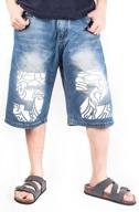 go bold with crazy baggy denim shorts for men logo