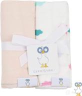 goosewaddle muslin double absorbent pattern logo