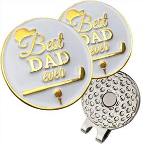 img 3 attached to Premium Collection Golf Ball Marker With Hat Clip: The Perfect Gift For Any Occasion