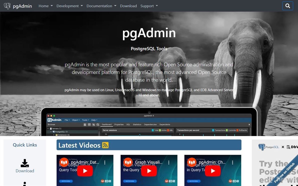 img 1 attached to pgAdmin review by Sean Flint