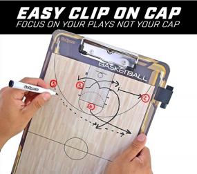 img 1 attached to Organize Your Team'S Plays With GoSports Dry Erase Coaches Board + Pens