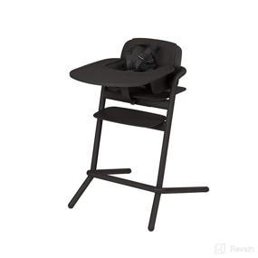 img 4 attached to 🪑 CYBEX LEMO 1.5 High Chair System: Ultimate Growth, Safety & Convenience in Infinity Black