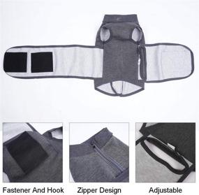 img 1 attached to ❤️ Anxiety Jacket for Dogs - Calming Vest & Security Coat for Small Medium Large Dogs (2XL)